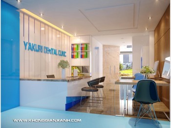Thiết kế trung tâm nha khoa YAKURI – Tp. HCM