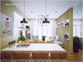 Thiết kế nội thất căn hộ chung cư – Mrs. Phượng – CC Blue Sea Tp.Vũng Tàu