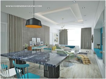 Thiết kế nội thất chung cư Sơn Thịnh –  Tp. Vũng Tàu