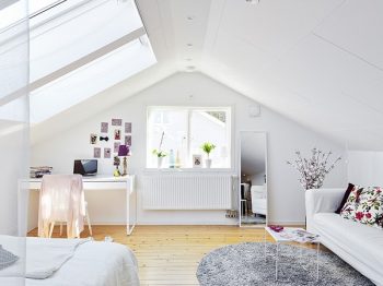 Tận dụng tầng áp mái trong nhà