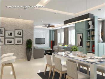 Thiết kế nội thất chung cư Phoenix – Tp.Vũng Tàu