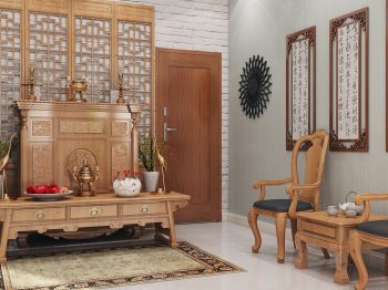 Cách đặt bàn thờ gia tiên theo phong thủy