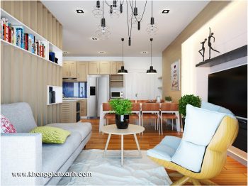 Bí quyết thiết kế căn hộ chung cư diện tích nhỏ