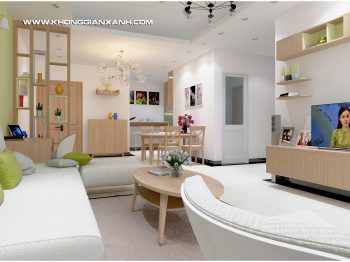 Thiết kế nội thất căn hộ – Mrs Trâm – Tp Vũng Tàu