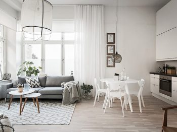 Gợi ý bố trí phòng khách cho căn hộ diện tích 50m²