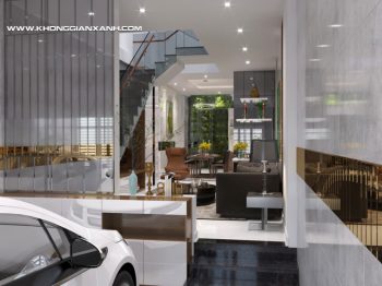 Thiết kế nội thất nhà phố quận 5 – Kiến trúc Không Gian Xanh HCM