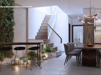 Thiết kế nội thất nhà phố quận 7 – Ms. Hương