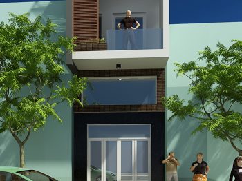 Thiết kế kiến trúc nhà phố