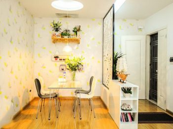 Những thiết kế chung cư đẹp lung linh với tông trắng.