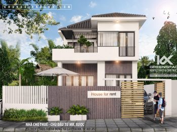 Thiết kế nhà cho thuê ở Hội An
