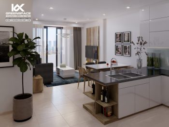 Thiết kế thi công nội thất căn hộ Phú Nhuận- Kingston