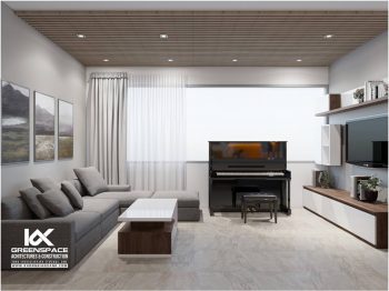 Thiết kế nội thất căn hộ tầng 9, lô C Diamond Sea