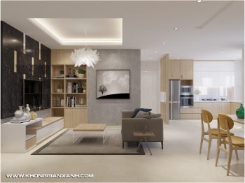 Thiết kế và thi công nội thất chung cư 81m2