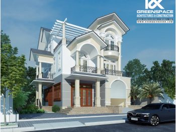 Thiết kế biệt thự tân cổ điển tại Vũng Tàu