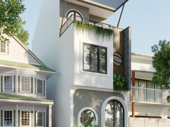 Thiết kế nhà phố có diện tích 50m2