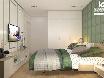 Thiết kế căn hộ 82m2 chung cư Residence