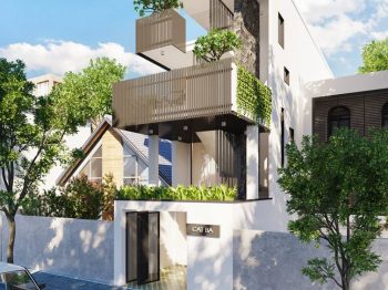 Thiết kế nhà ở kết hợp kinh doanh ở Hải Phòng