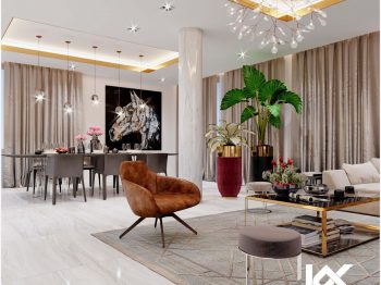 Thiết kế nội thất biệt thự sang trọng Vũng Tàu