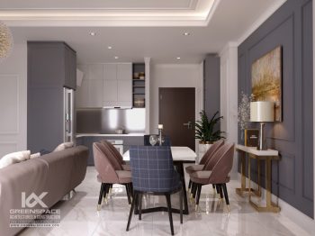 Thiết kế và thi công nội thất chung cư Sunrise Riverside