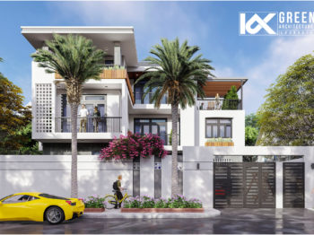 Thiết kế biệt thự KDC Bến Đình, TP.Vũng Tàu