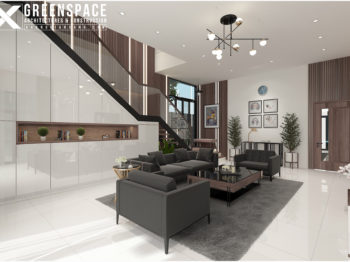 Nội thất văn phòng làm việc kiêm nhà ở