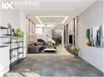 Thiết kế nội thất nhà phố 3 tầng 80m2