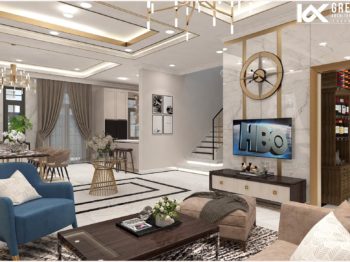 Thiết kế nội thất biệt thự tân cổ điển