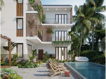 Thiết kế biệt thự có hồ bơi.