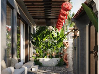 Thiết kế nội thất nhà cho thuê Hội An