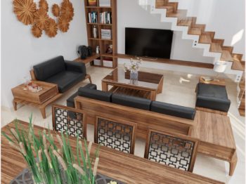 Thiết kế nội thất biệt thự 4 tầng Hội An