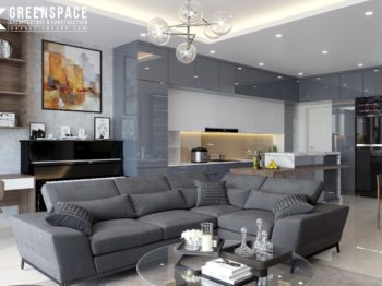 Thiết kế và thi công nội thất nhà phố cho gia đình trẻ