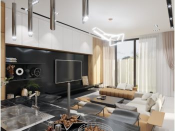 Thiết kế nội thất ấn tượng cho biệt thự phố