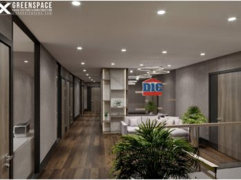 Thiết kế nội thất văn phòng DIC Vũng Tàu