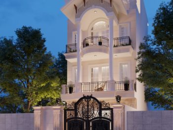 Thiết kế nhà phố tân cổ điển Vũng Tàu