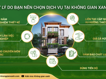 7 LÝ DO BẠN NÊN CHỌN DỊCH VỤ TẠI KHÔNG GIAN XANH