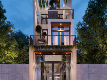 Thiết kế nhà phố 3 tầng Vũng Tàu