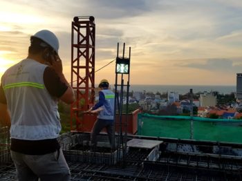 LỄ CẤT NÓC TÒA NHÀ VĂN PHÒNG 12 TẦNG VŨNG TÀU