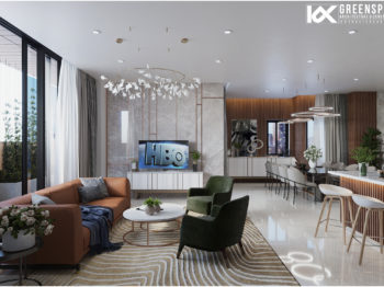 Thiết kế nội thất căn hộ cho thuê – Nét sang trọng trong vẻ đẹp hiện đại