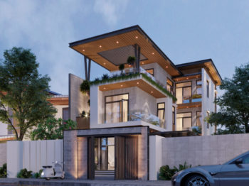 Biệt thự hiện đại Vũng Tàu – Ngôi nhà 3 thế hệ