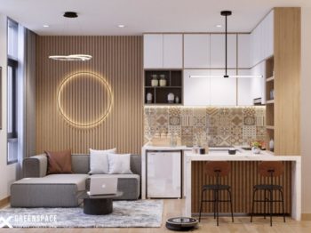Nội thất căn hộ cho thuê mini – Tối giản tiện nghi