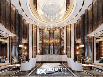 4 mẫu thiết kế sảnh khách sạn độc đáo 2025