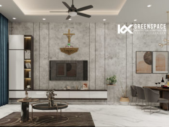 Nội thất nhà phố đẹp lạ – Vẻ đẹp của tone xám dịu dàng