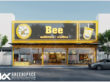 Thiết kế quán trà sữa Bee MilkTea