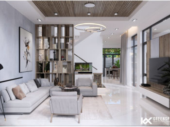 Thiết kế nội thất biệt thự hiện đại Vũng Tàu