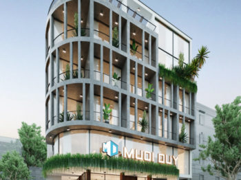 Thiết kế văn phòng kết hợp căn hộ cho thuê Đà Nẵng