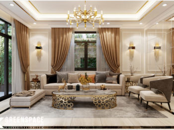 Nội thất biệt thự tân cổ điển