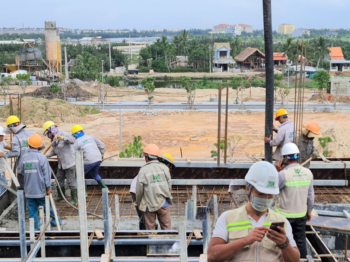 KHÔNG KHÍ NHỘN NHỊP TRÊN CÁC CÔNG TRÌNH XÂY DỰNG CỦA KHÔNG GIAN XANH