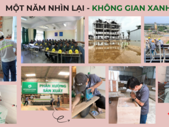 NHÌN LẠI NĂM 2021 – MỘT NĂM ĐẦY THÁCH THỨC NHƯNG THẬT ĐÁNG TỰ HÀO CỦA KHÔNG GIAN XANH
