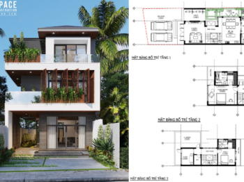 MẪU NHÀ 3 TẦNG HIỆN ĐẠI 2021 MÊ MẨN TỪ CÁI NHÌN ĐẦU TIÊN