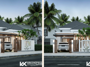 MẪU NHÀ 1 TẦNG MÁI THÁI ĐẸP NHẤT 2022